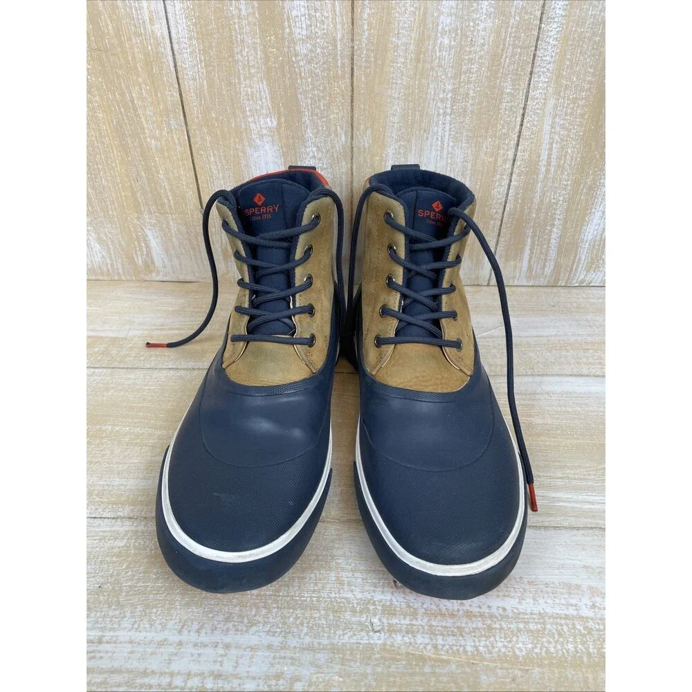 Sperry Men's Cutwater Deck Topsider Boot Thinsulate Waterproof Sz US Size 12M